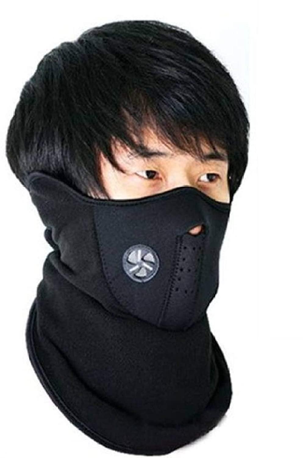 Men Soft Neoprance Fabric Reusable Motorcycle Riding Face Cover