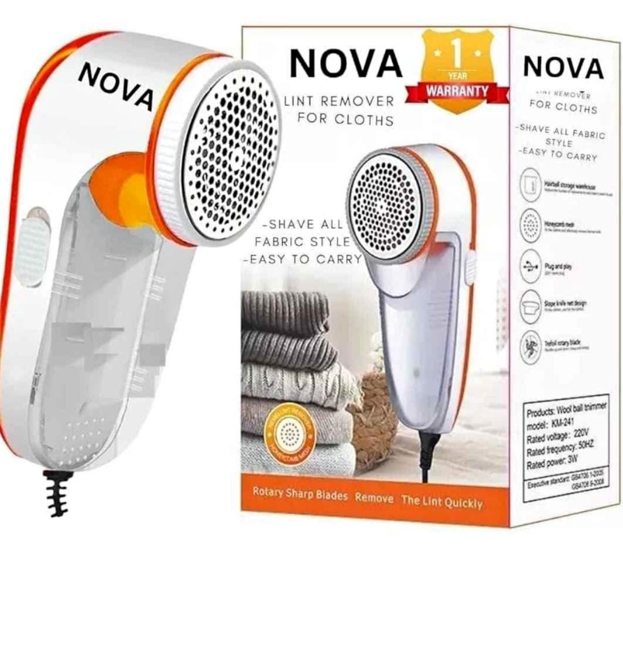 Nova Lint Remover( Winter Clothes Lint Removal)
