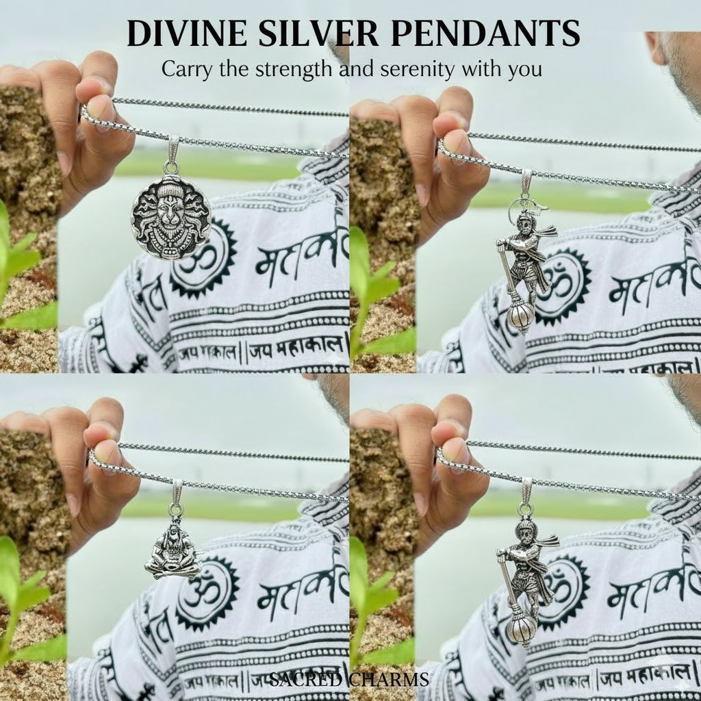 Lord Hanuman Chain With Pendant (Pack of 4)